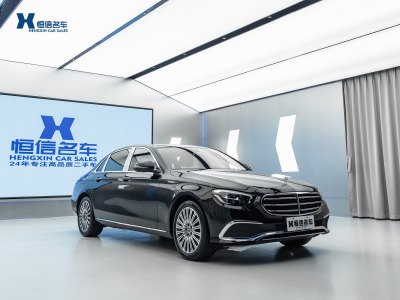 2021年9月 奔驰 奔驰E级 改款 E 300 L 豪华型图片