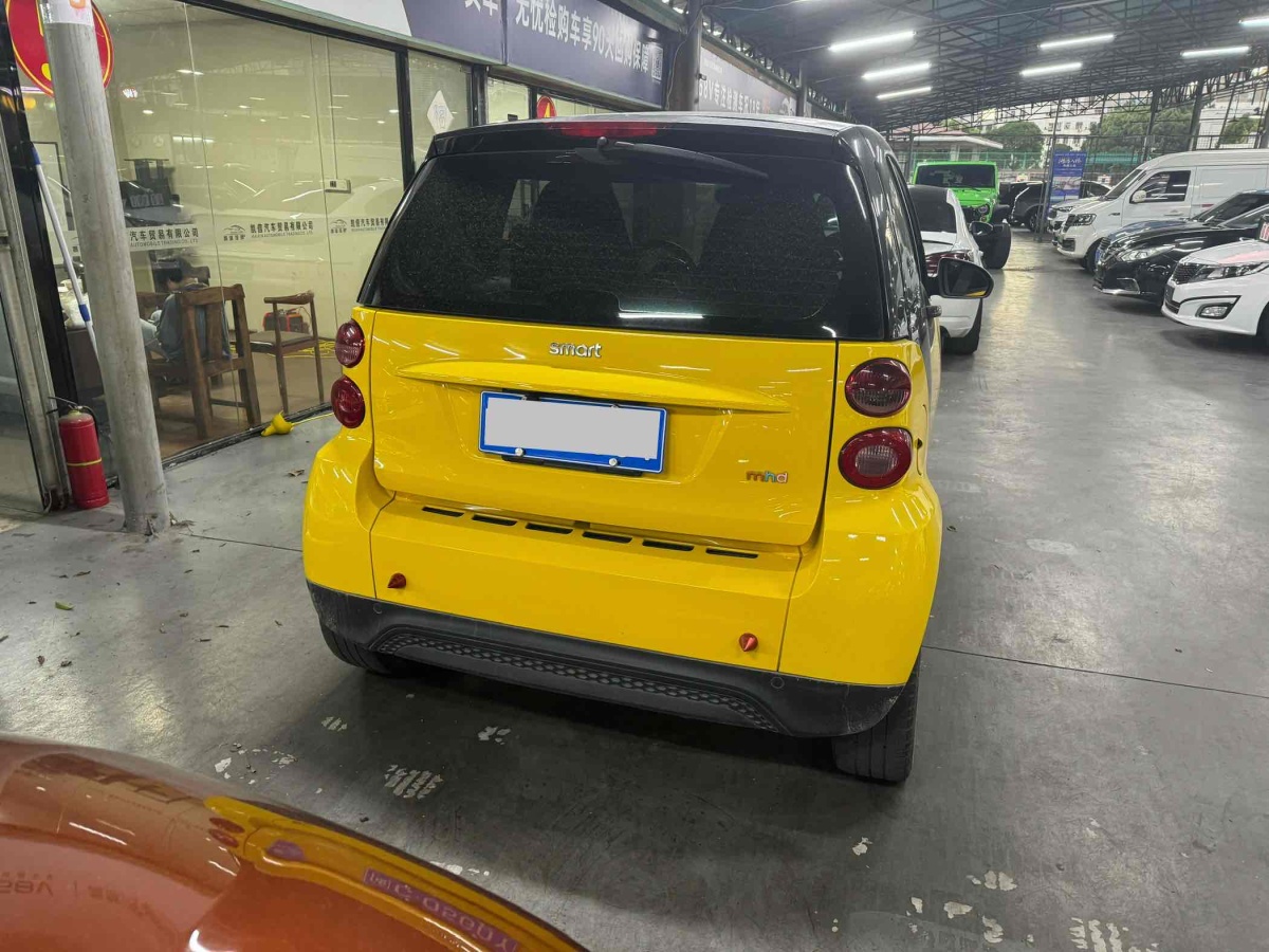 smart fortwo  2012款 1.0 MHD 硬頂標(biāo)準(zhǔn)版圖片