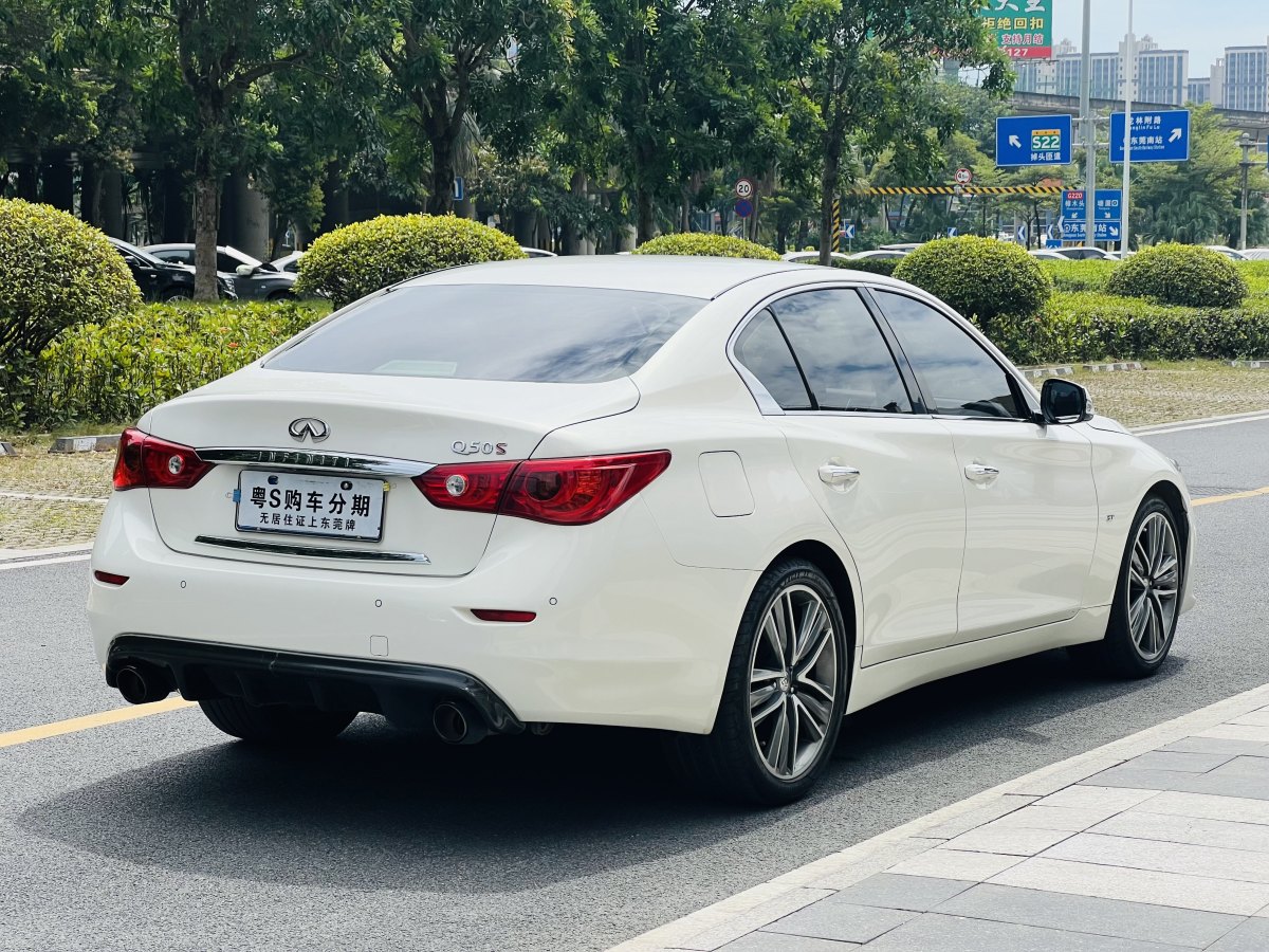 2017年3月英菲尼迪 Q50  2014款 3.7L 豪華運動版