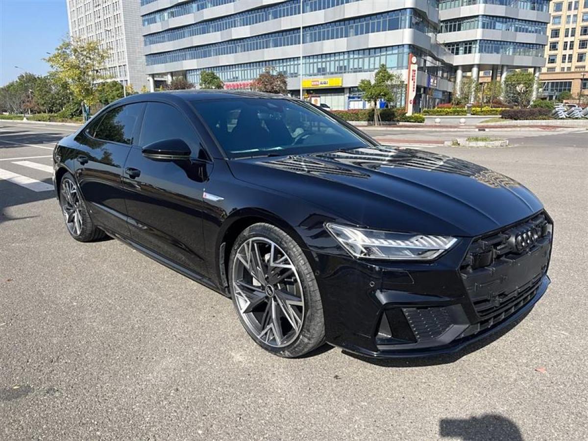 奧迪 奧迪A7L  2024款 45 TFSI quattro S-line 黑武士版圖片