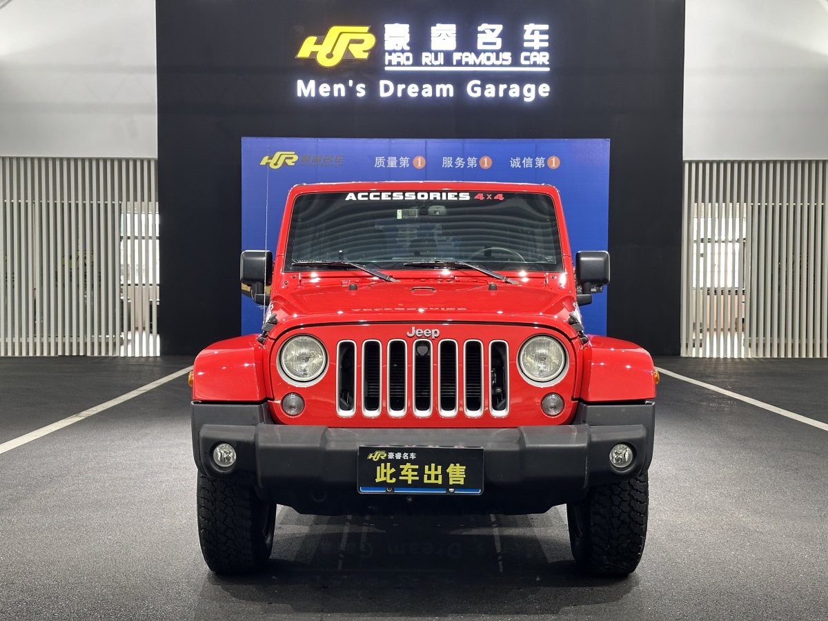 2018年5月Jeep 牧馬人  2015款 3.0L Sahara 四門舒享版