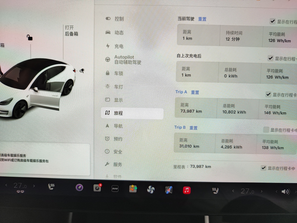 特斯拉 Model 3  2020款 改款 標準續(xù)航后驅升級版圖片