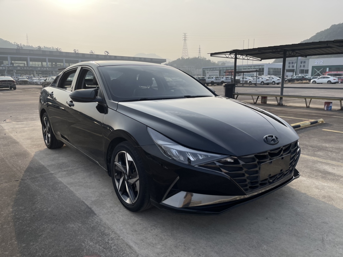 2021年1月現(xiàn)代 伊蘭特  2021款 1.5L GLX精英版