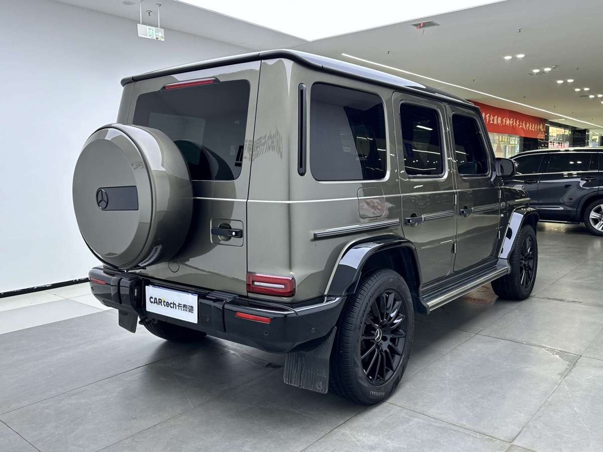 奔馳 奔馳G級  2020款 G 500 暗夜特別版圖片