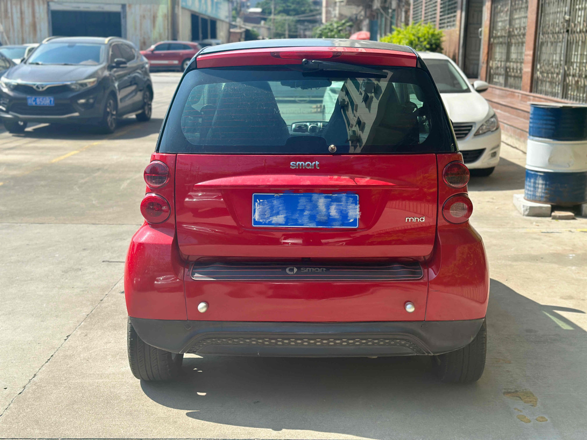 2013年9月smart fortwo  2012款 1.0 MHD 硬頂標(biāo)準(zhǔn)版