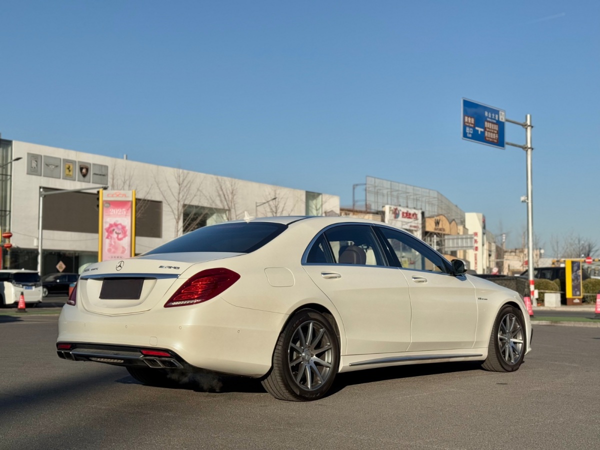 2016年10月奔馳 奔馳S級(jí)AMG  2015款 AMG S 63 L 4MATIC