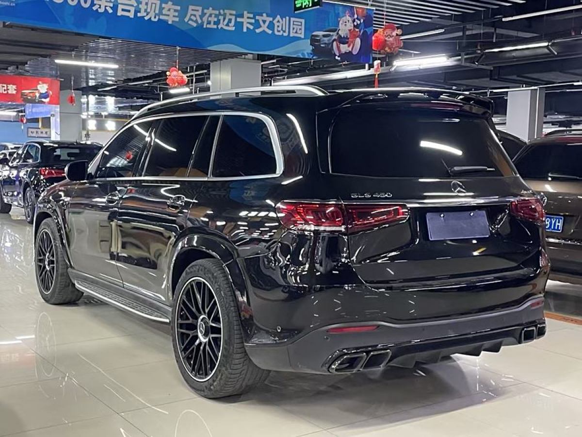 奔馳 奔馳GLS  2022款 改款 GLS 450 4MATIC 時(shí)尚型圖片