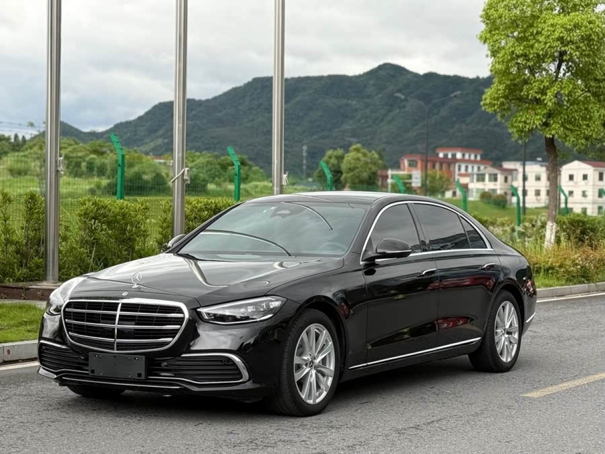 奔馳 奔馳S級  2023款 改款 S 400 L 商務(wù)型圖片