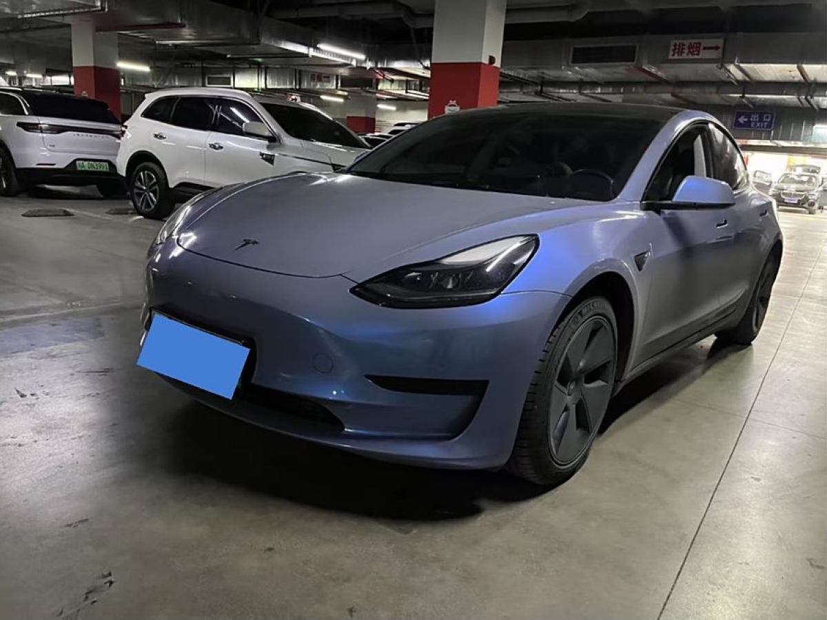 2021年9月特斯拉 Model 3  2021款 改款 標準續(xù)航后驅(qū)升級版