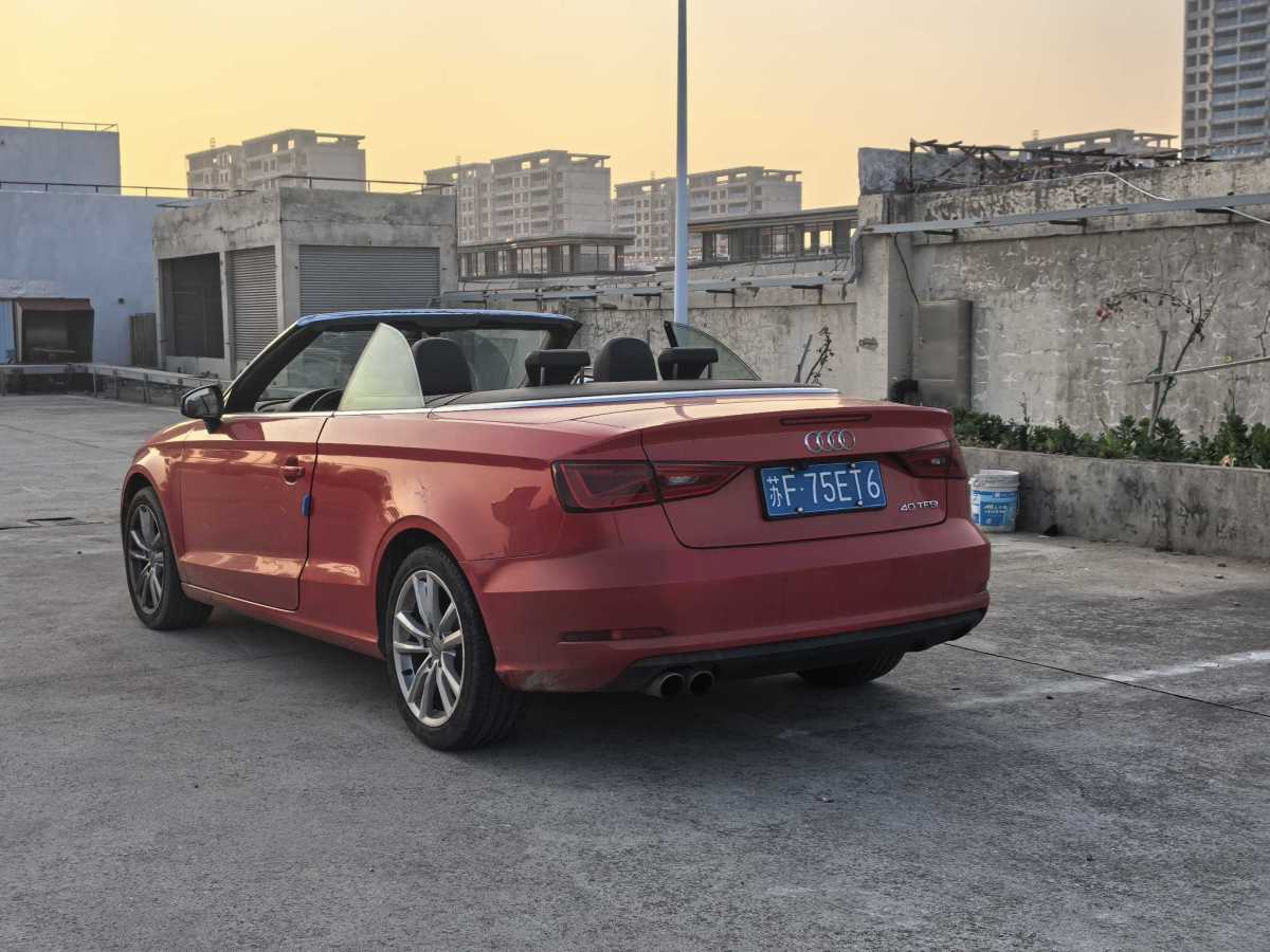 2015年4月奧迪 奧迪A3  2015款 Cabriolet 40 TFSI