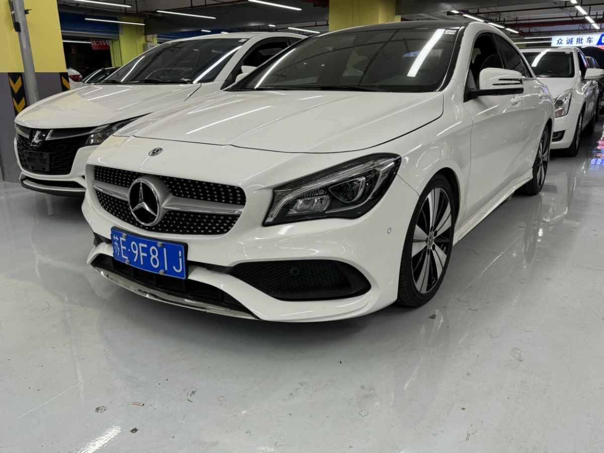 奔馳 奔馳CLA級(jí)  2018款 CLA 200 動(dòng)感型圖片