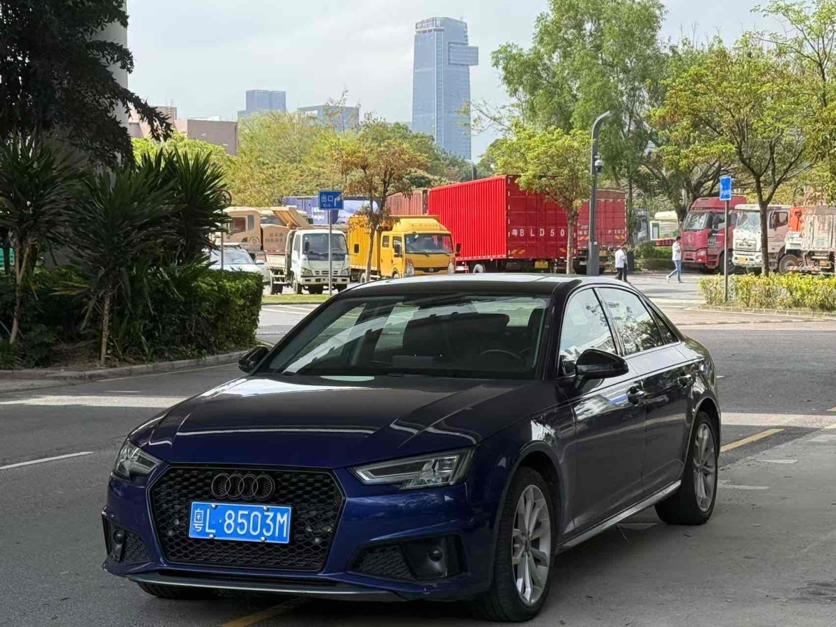 2019年7月奧迪 奧迪A4L  2019款 40 TFSI 時(shí)尚型 國VI