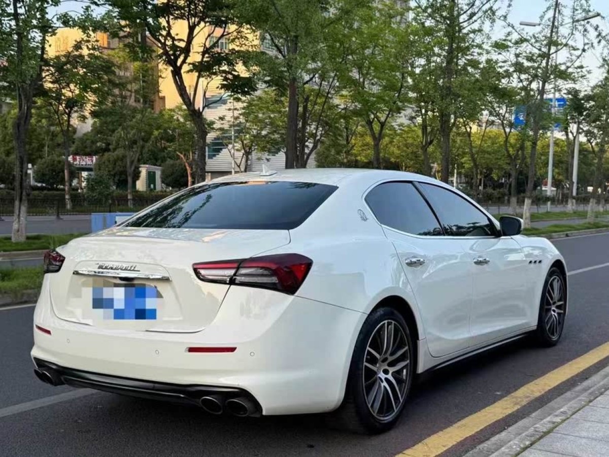 瑪莎拉蒂 Ghibli  2018款 3.0T 350Hp 運(yùn)動(dòng)版圖片