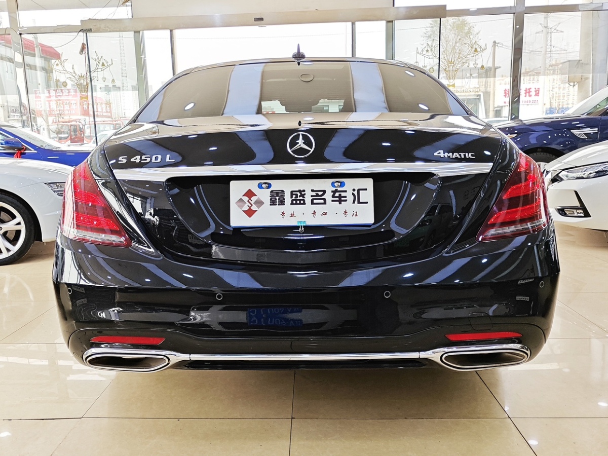 2019年7月奔馳 奔馳S級  2019款 S 450 L 4MATIC