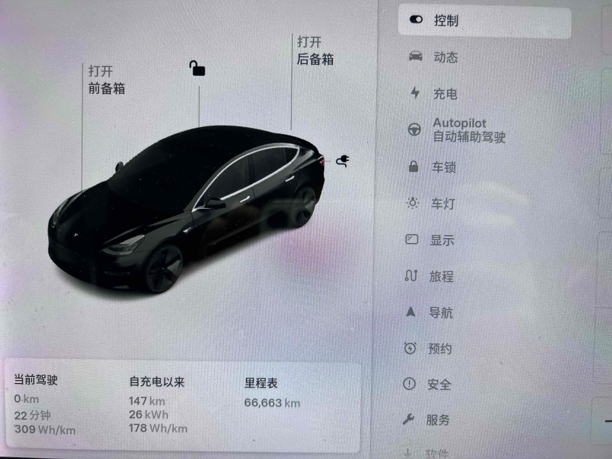 特斯拉 Model 3  2020款 改款 標(biāo)準(zhǔn)續(xù)航后驅(qū)升級版圖片