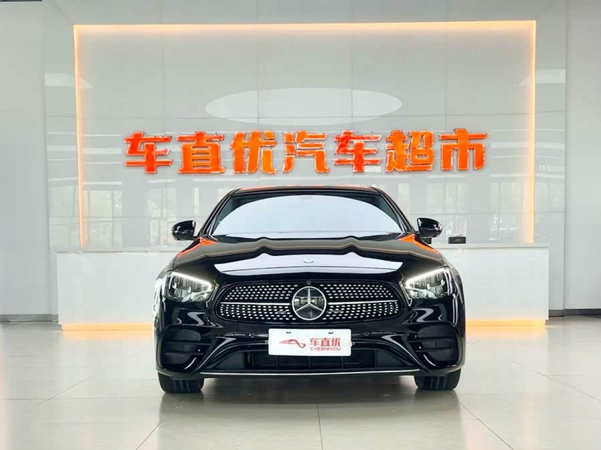奔馳 奔馳E級  2021款 改款 E 300 L 運動時尚型圖片