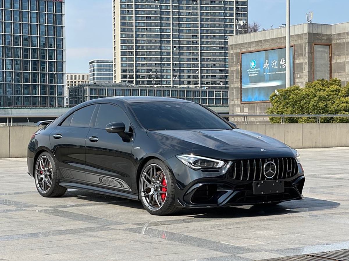 奔馳 奔馳CLA級AMG  2022款 AMG CLA 45 S 4MATIC+  55周年紀(jì)念版圖片