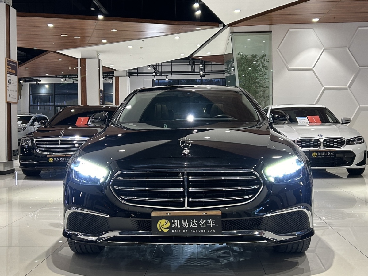 奔馳 奔馳E級  2021款 E 300 L 時尚型圖片