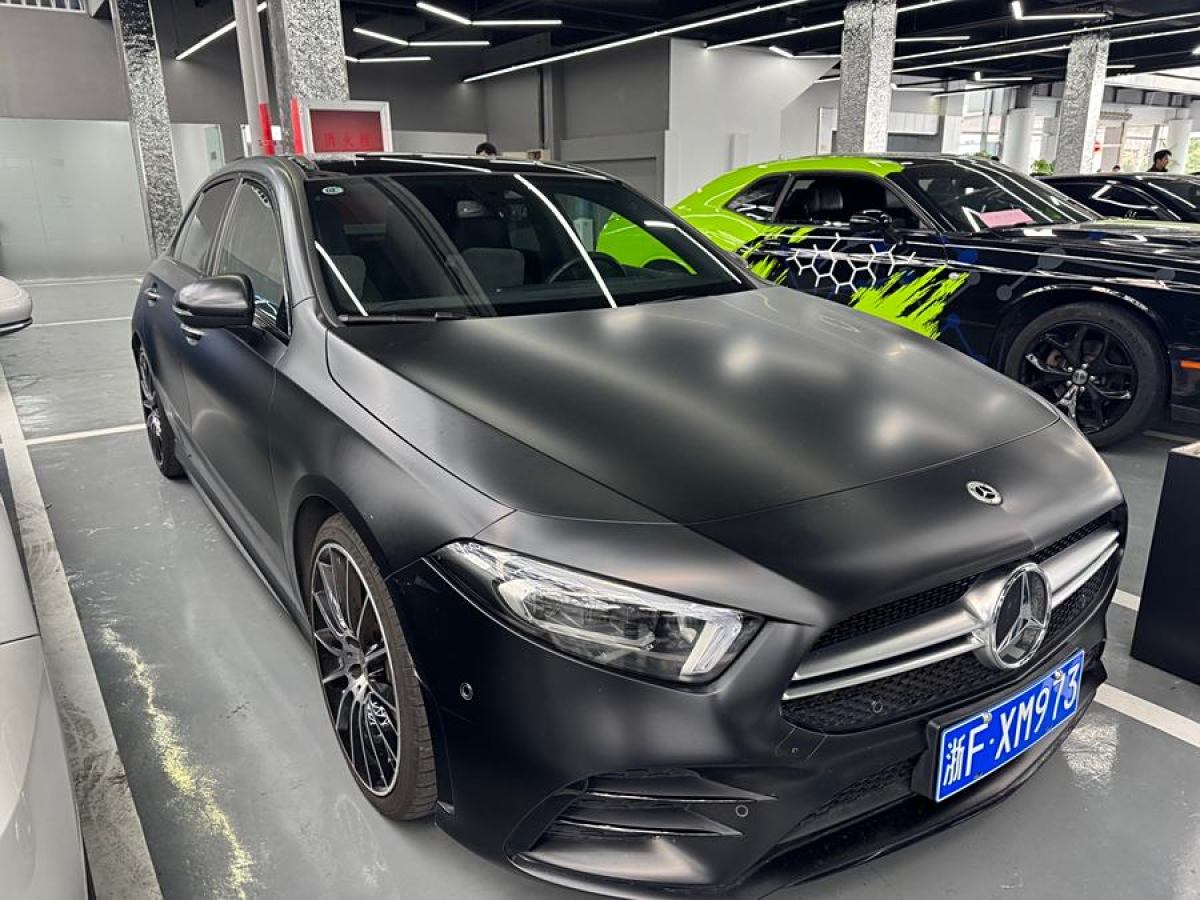 2022年1月奔馳 奔馳A級(jí)AMG  2024款 改款 AMG A 35 4MATIC