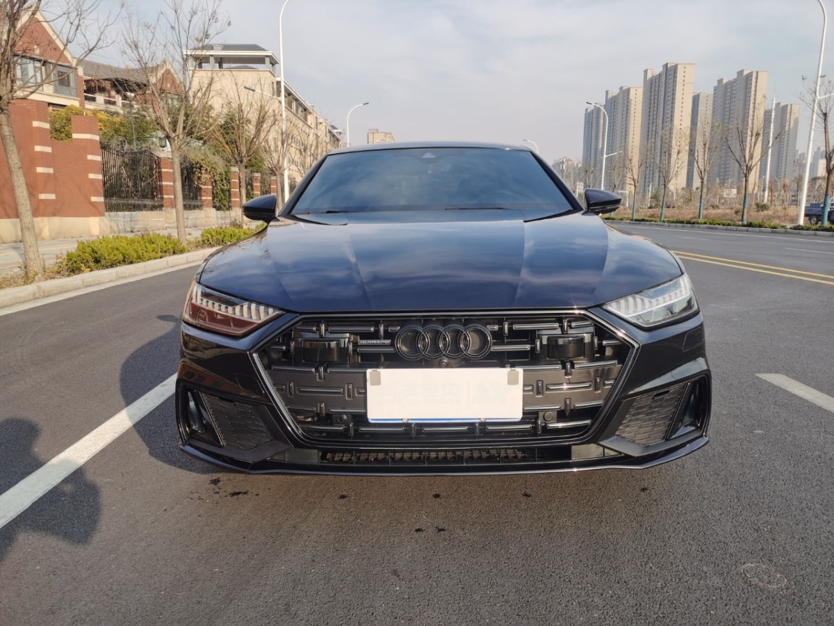 奧迪 奧迪A7L  2024款 45 TFSI quattro S-line 黑武士版圖片