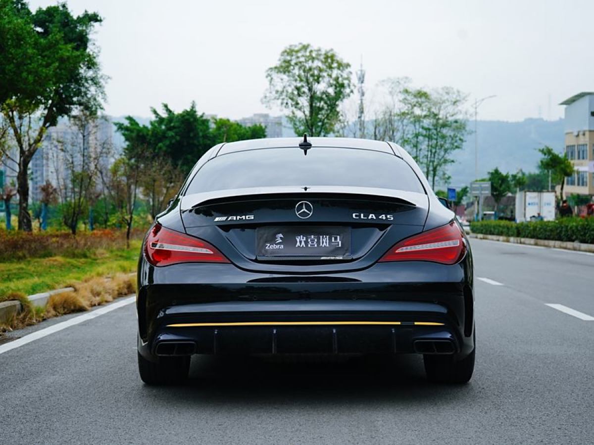 2018年6月奔馳 奔馳CLA級(jí)AMG  2017款 AMG CLA 45 4MATIC 暗夜雷霆限量版