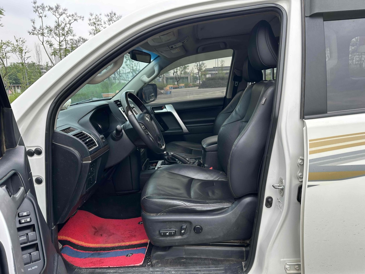 2020年2月丰田 普拉多  2019款 3.5L 自动TX-L尊享版后挂备胎