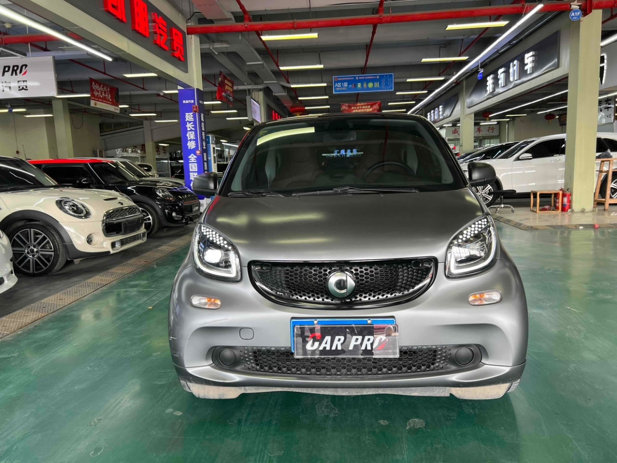 smart fortwo  2018款 1.0L 52千瓦硬頂激情版圖片