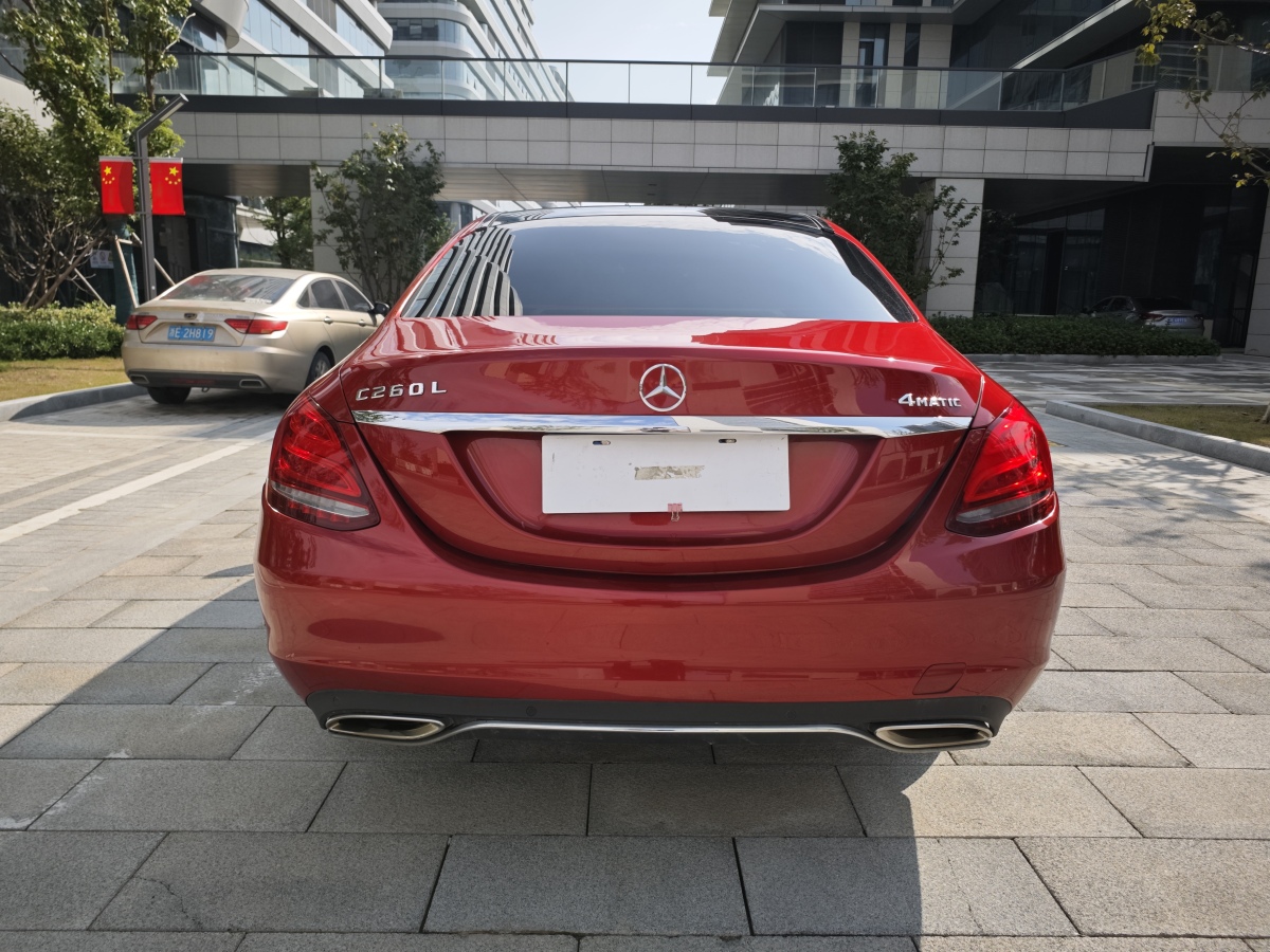 2016年5月奔馳 奔馳C級  2016款 C 200 L 4MATIC