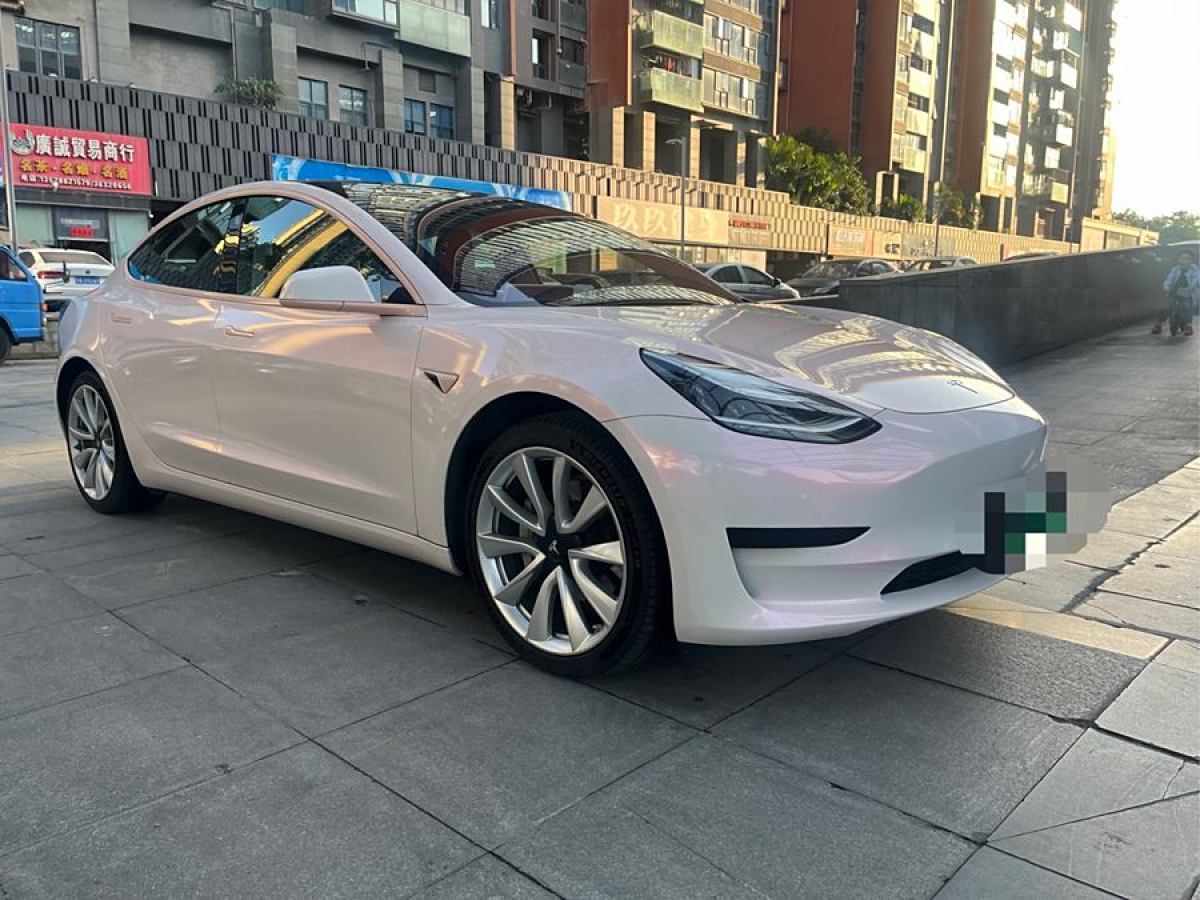 特斯拉 Model 3  2021款 改款 標(biāo)準(zhǔn)續(xù)航后驅(qū)升級版圖片