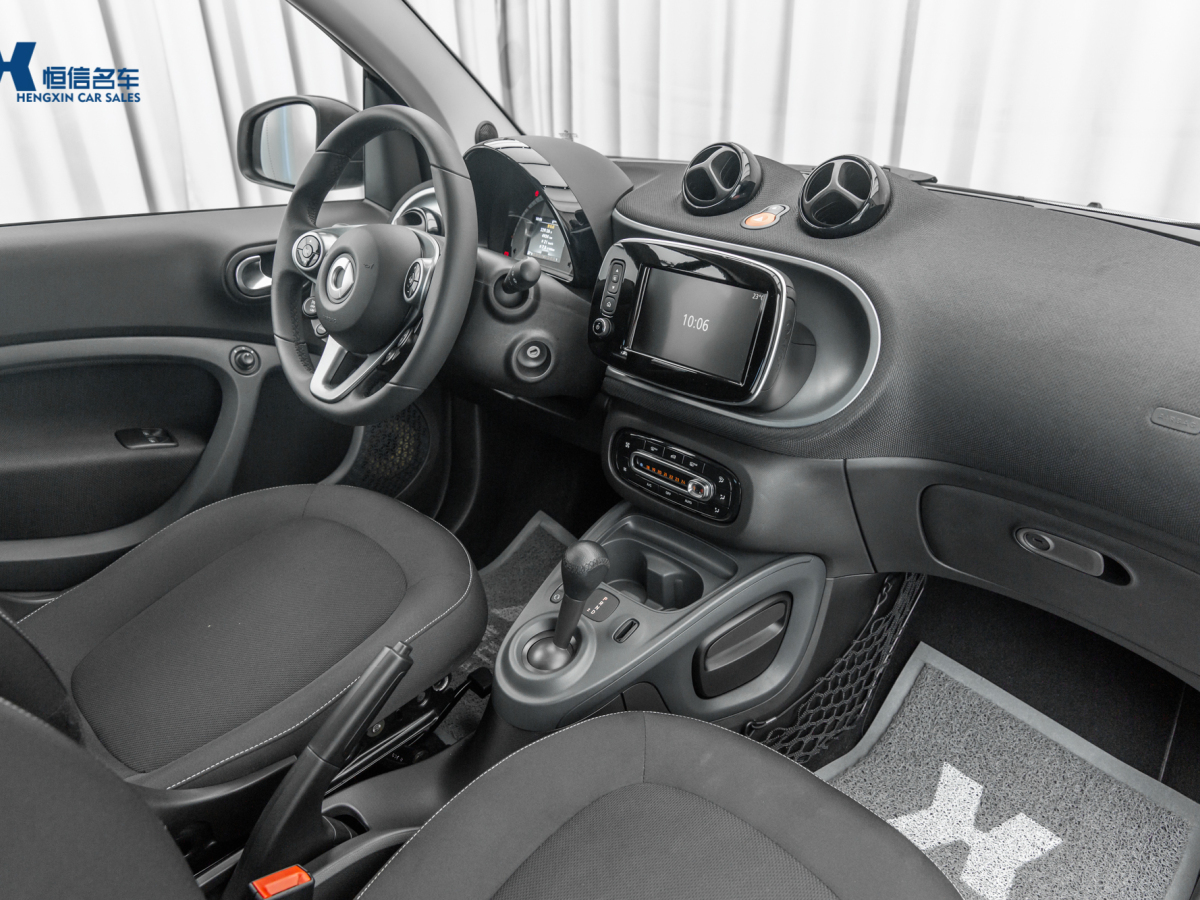 2019年10月smart fortwo  2019款 0.9T 66千瓦硬頂動(dòng)擎版 國(guó)VI