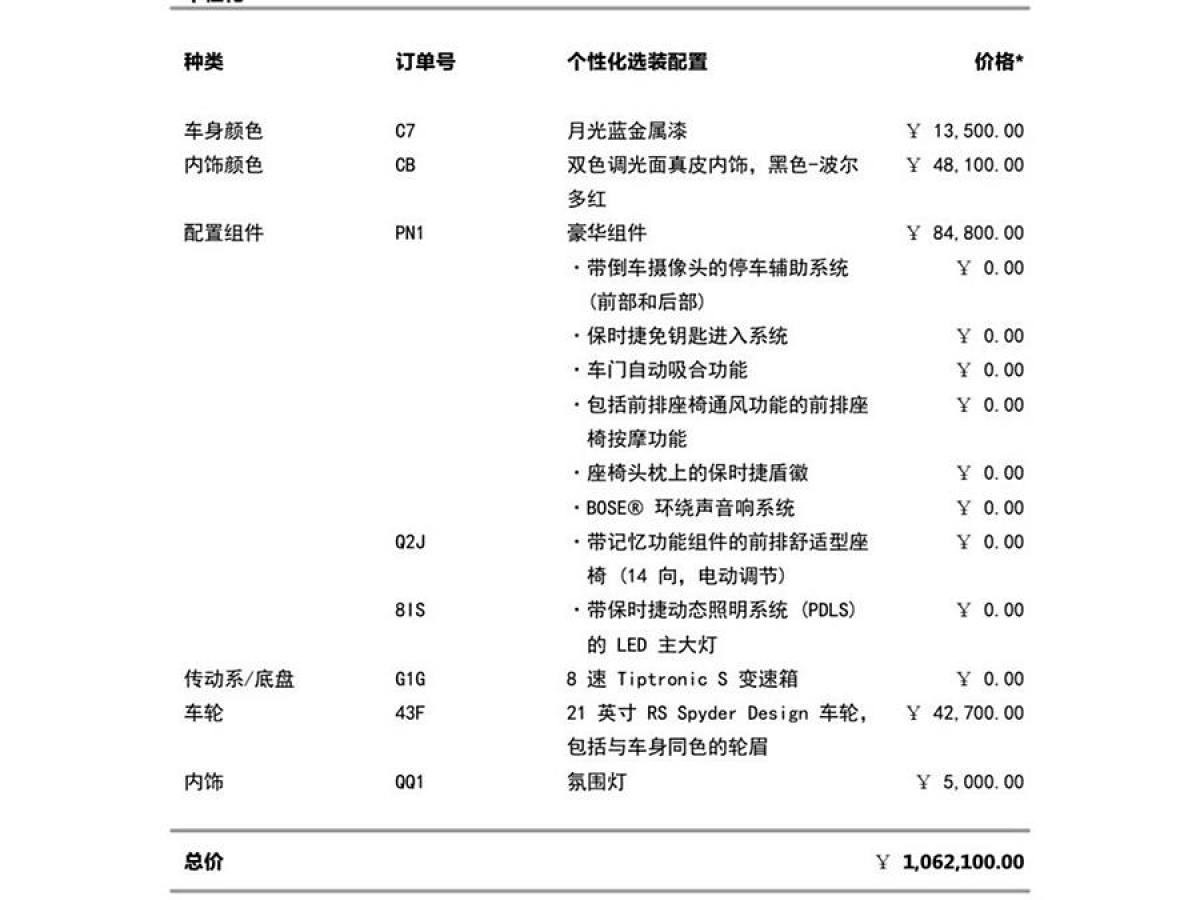 保時(shí)捷 Cayenne新能源  2021款 Cayenne E-Hybrid 2.0T圖片