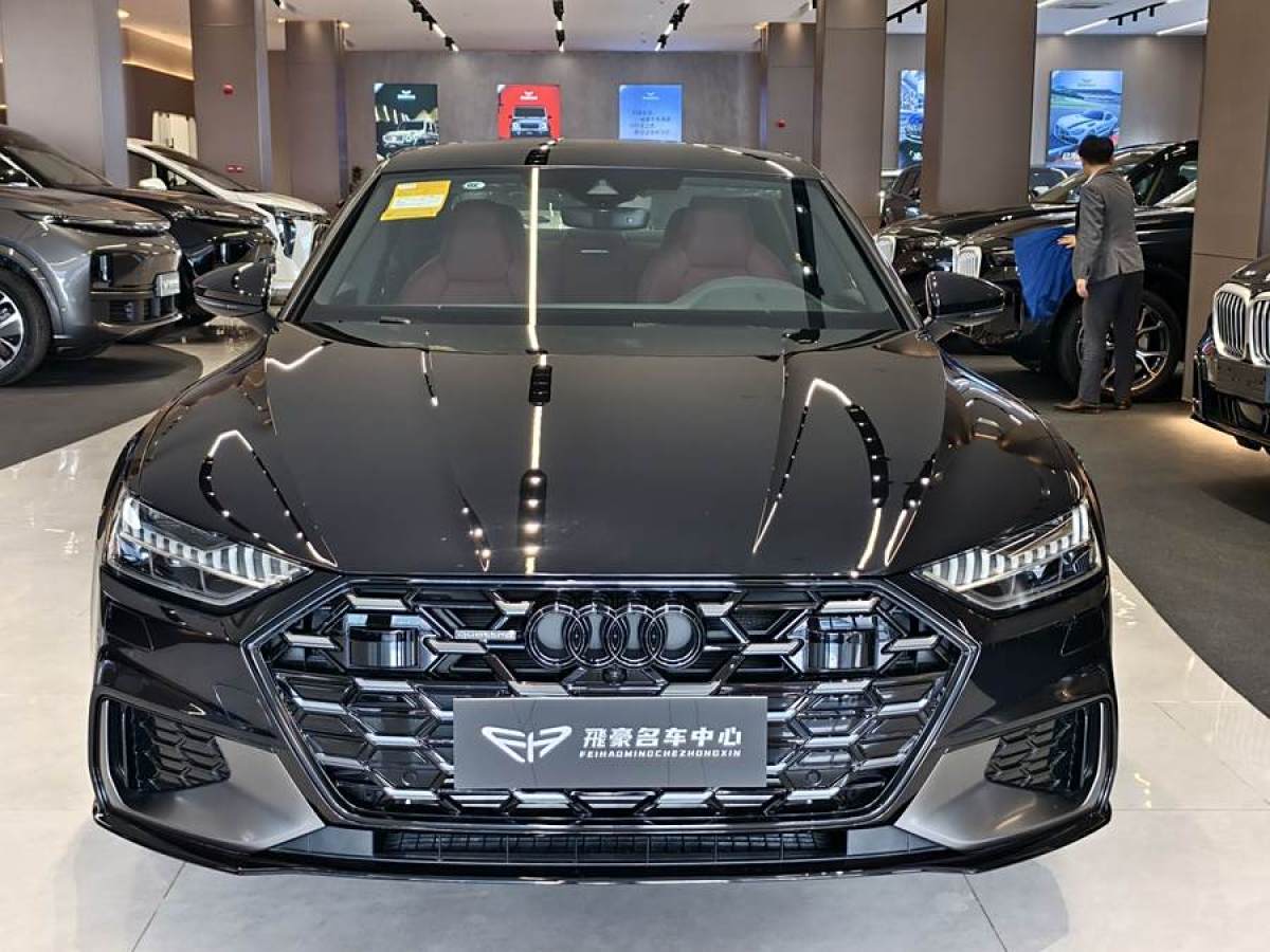 奧迪 奧迪A7L  2024款 45 TFSI quattro 黑武士版圖片