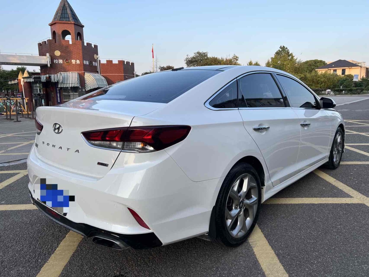 2018年10月現(xiàn)代 索納塔  2018款 1.6T GLS智能型 國(guó)VI