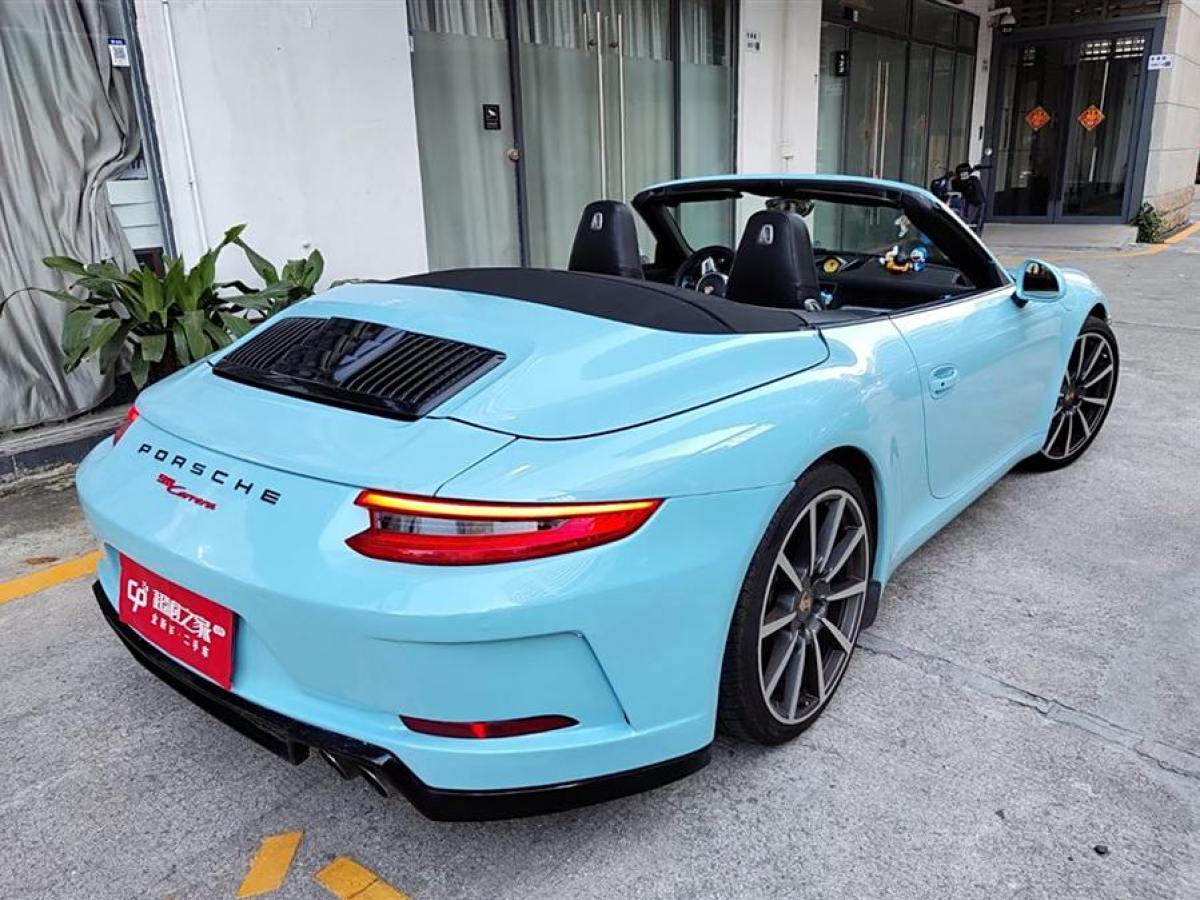 保時捷 911  2012款 Carrera Cabriolet 3.4L圖片