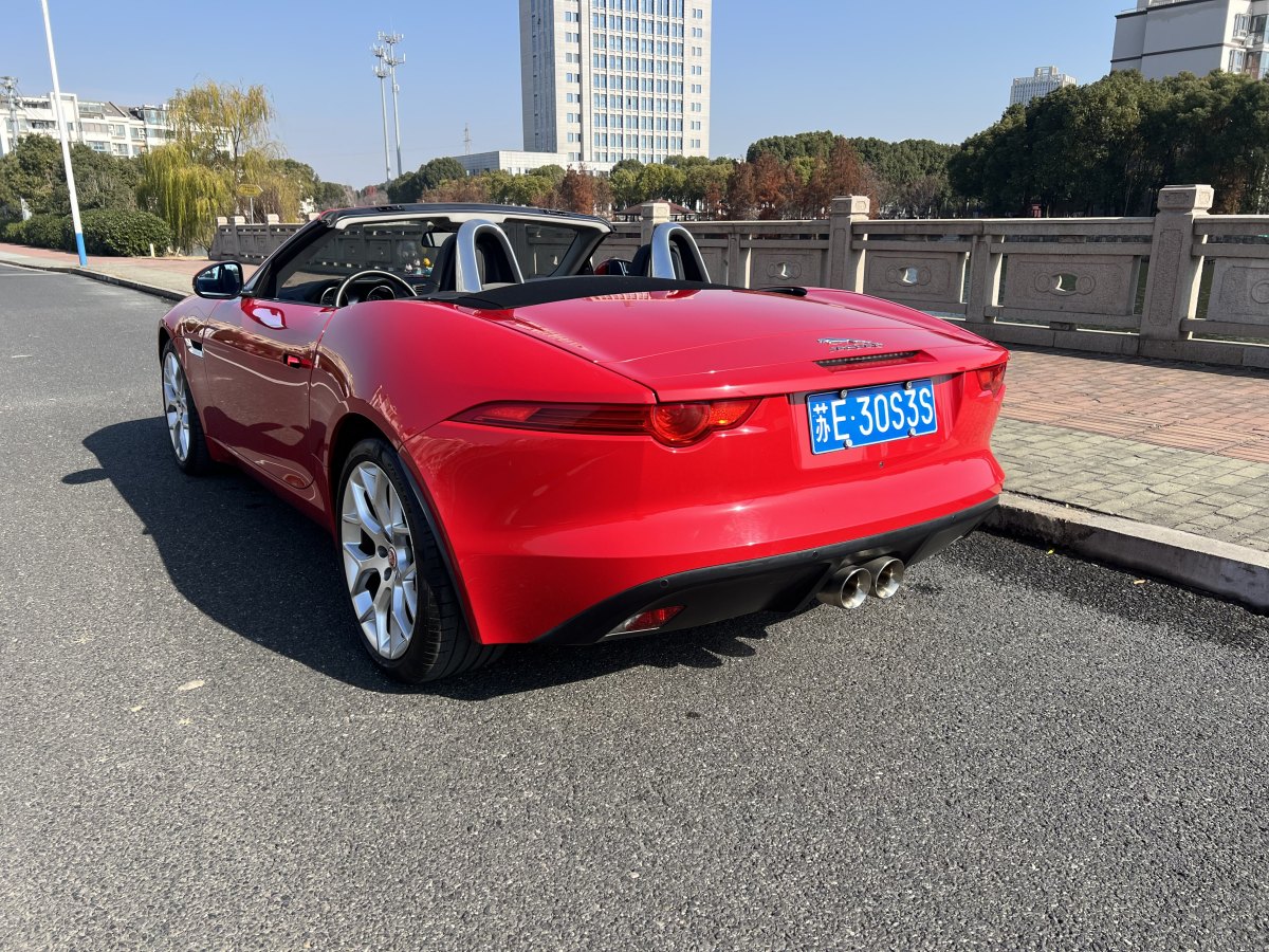 捷豹 F-TYPE  2016款 3.0T 敞篷版圖片