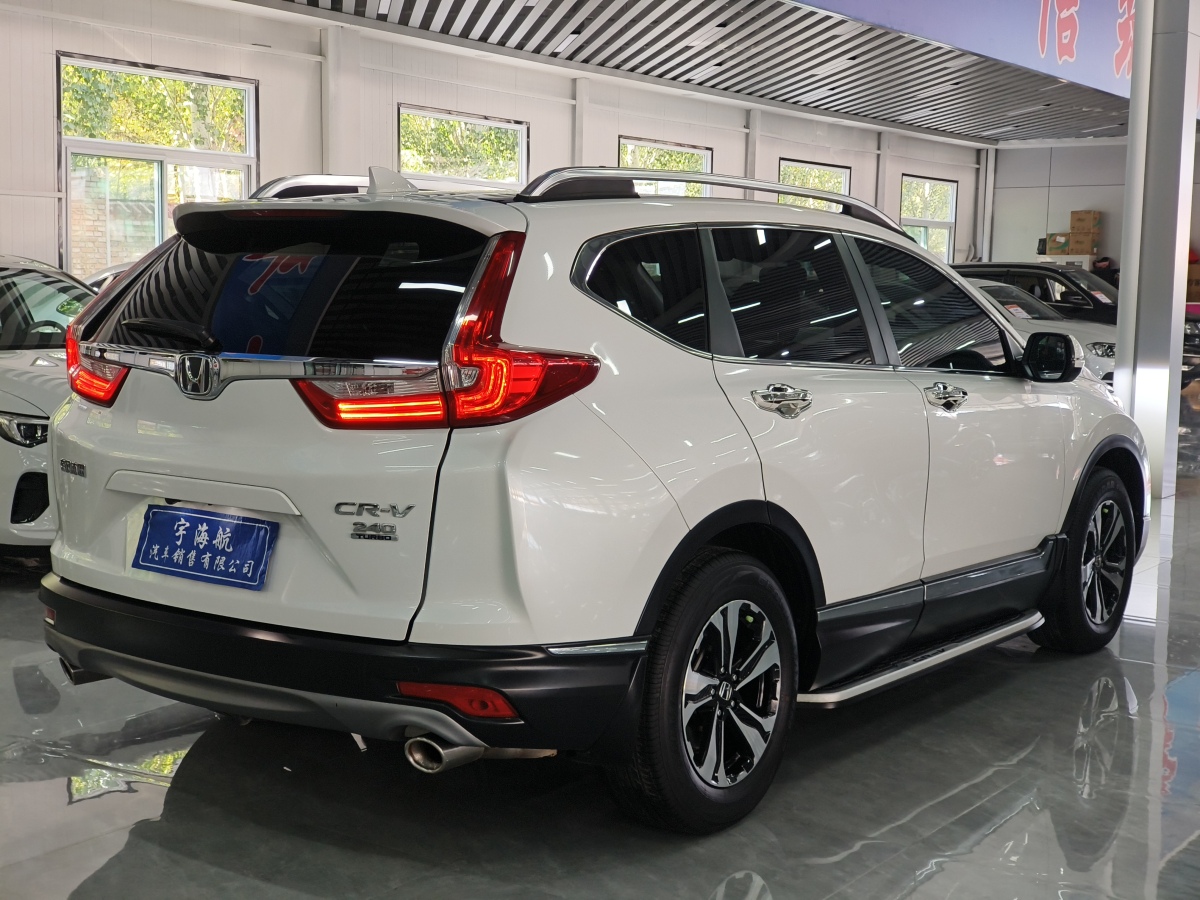 2019年8月本田 CR-V  2019款 240TURBO CVT兩驅風尚版 國VI