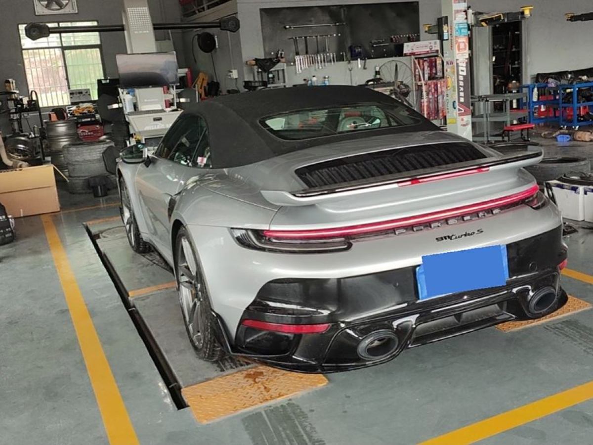 保時捷 911  2022款 Turbo S Cabriolet 3.8T圖片