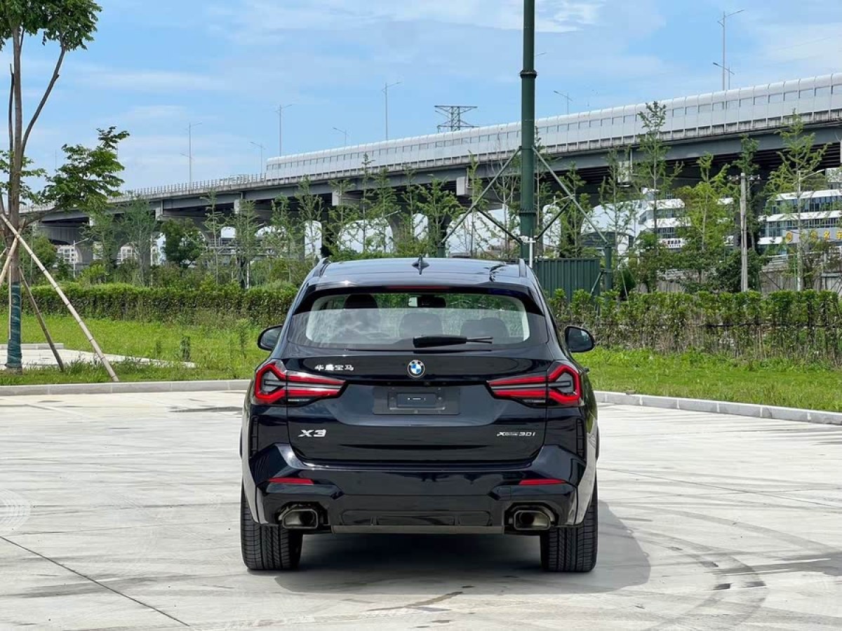 寶馬 寶馬X3  2023款 改款 xDrive30i 領(lǐng)先型 M曜夜套裝圖片