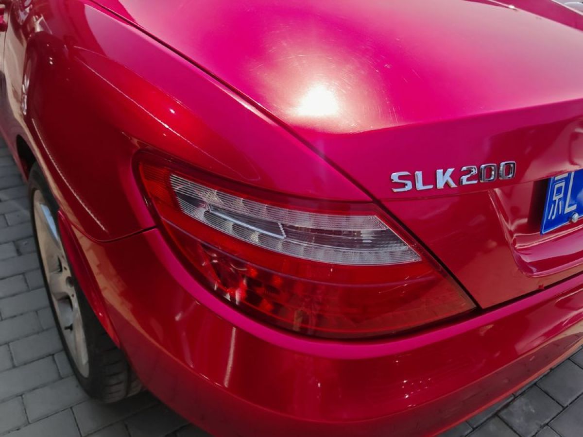 奔驰 奔驰SLK级  2011款 SLK 200 时尚型图片