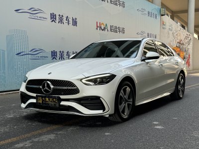 2022年4月 奔馳 奔馳C級 改款 C 200 L 運(yùn)動版圖片