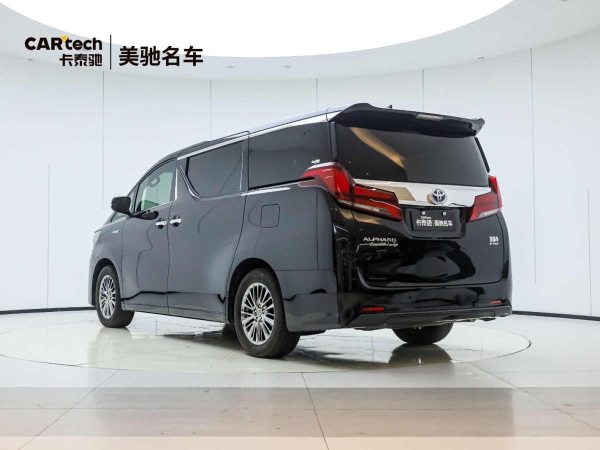 2020年7月豐田 埃爾法  2020款 雙擎 2.5L 尊貴版