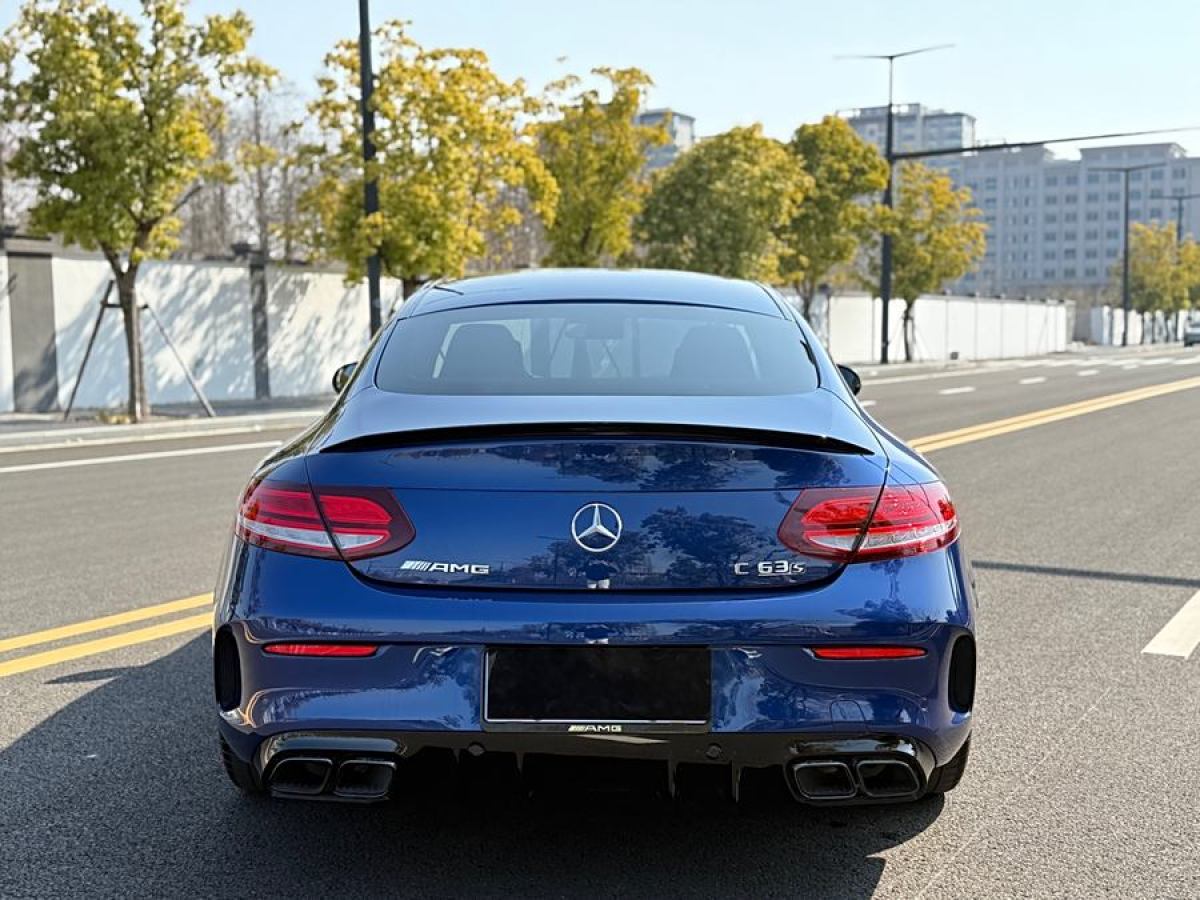 奔馳 奔馳C級AMG  2019款 AMG C 63 轎跑車圖片