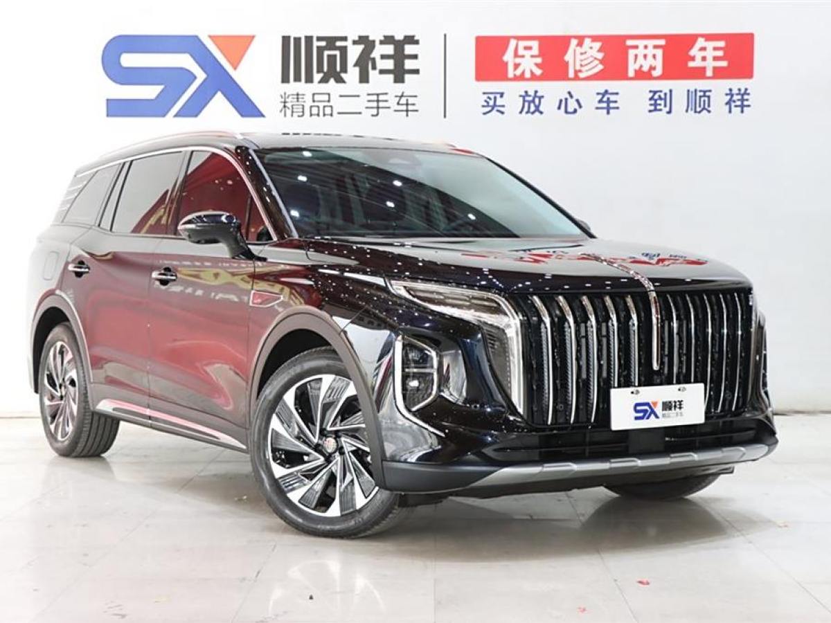 紅旗 紅旗HS7 PHEV  2024款 2.0T PHEV 四驅(qū)旗暢版 7座圖片