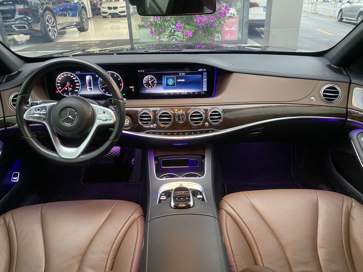 2018年5月奔驰 奔驰S级  2023款 改款 S 450 L 4MATIC