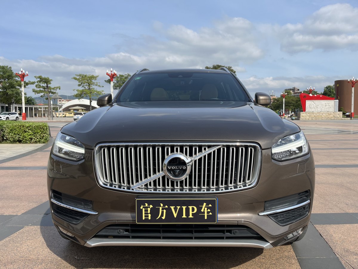 2018年9月沃爾沃 XC90  2018款 T6 智雅版 7座