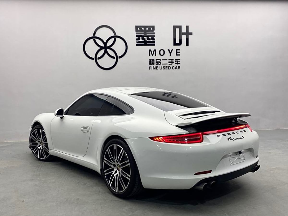 2013年8月保時(shí)捷 911  2013款 Carrera 4S 3.8L