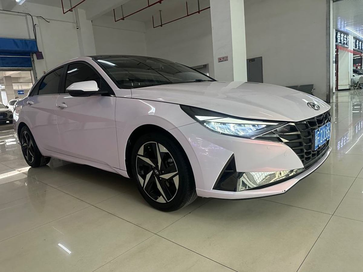 現(xiàn)代 伊蘭特  2022款 1.5L CVT LUX尊貴版圖片