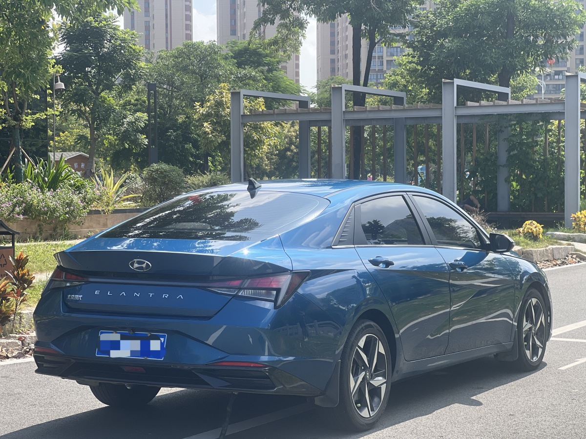 2020年10月現(xiàn)代 伊蘭特  2021款 1.5L GLX精英版