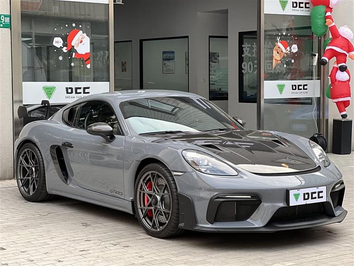 保時捷 718  2022款 Cayman GT4 RS 4.0L圖片