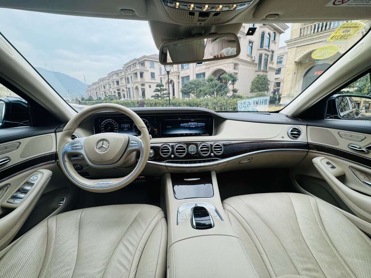 2016年6月奔驰 奔驰S级  2014款 S 320 L 商务型